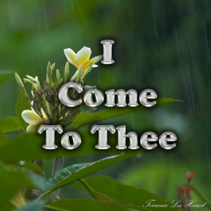 I Come To Thee